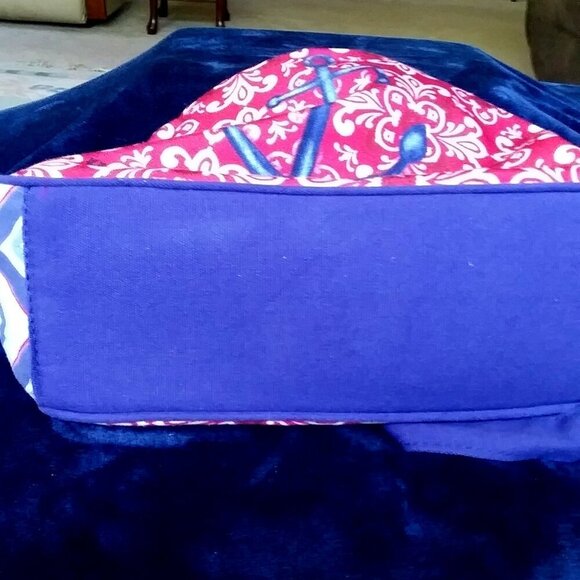 NWT Paul Brent crossbody bag with an anchor design Red white and blue - Picture 4 of 9